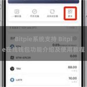 Bitpie系统支持 Bitpie在线钱包功能介绍及使用教程